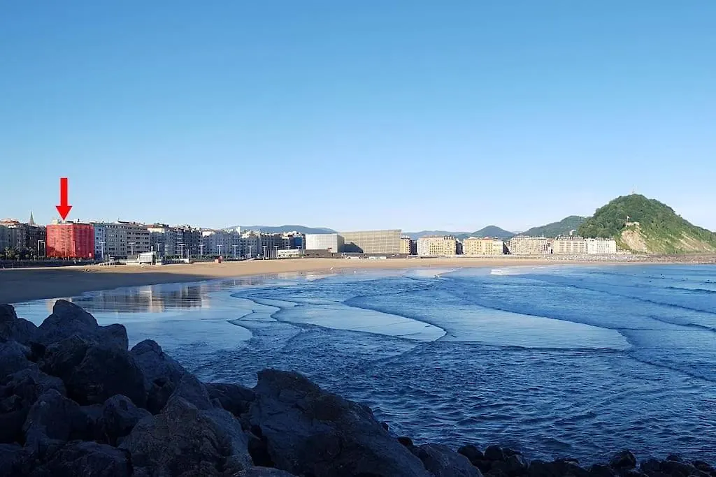 Lapurdi Zurriola Beach Lejlighed San Sebastián